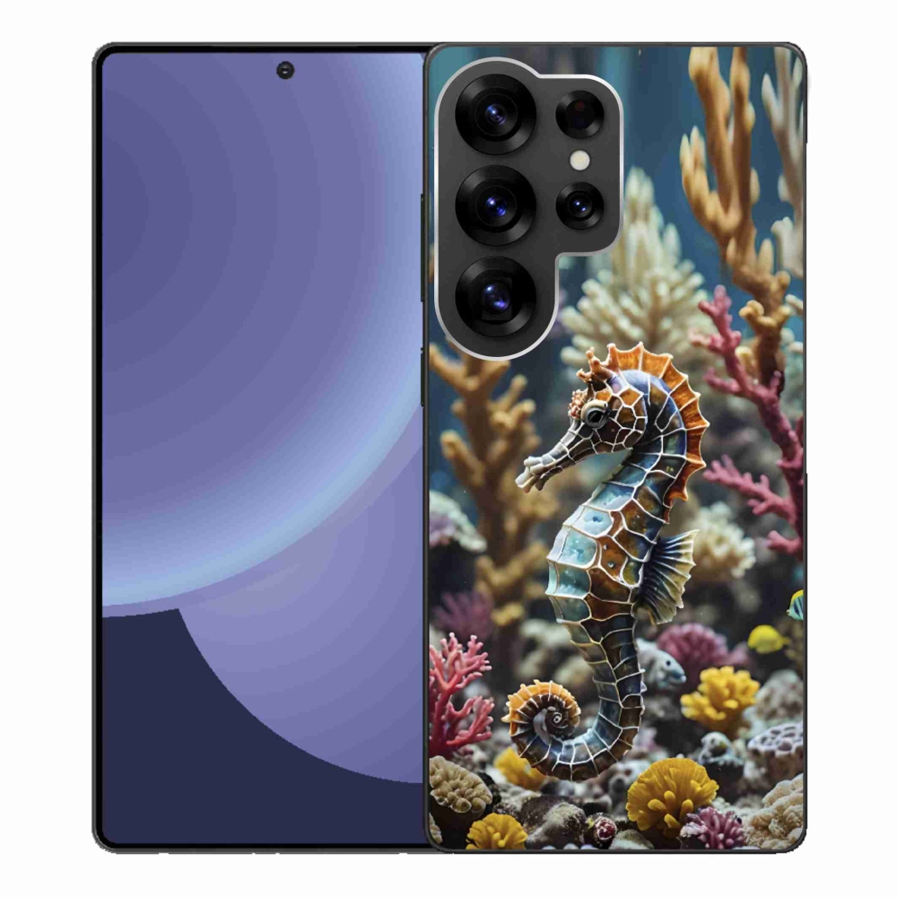 Gélový kryt mmCase na Samsung Galaxy S25 Ultra - morský koník 2