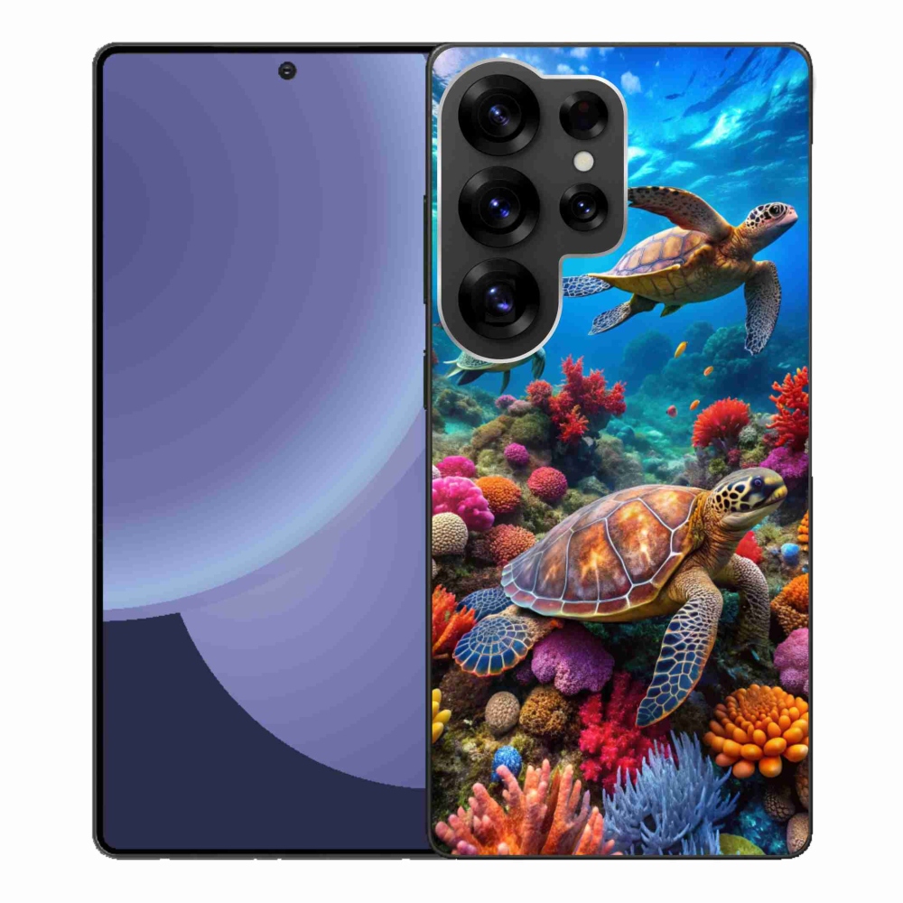 Gélový kryt mmCase na Samsung Galaxy S25 Ultra - morský svet 2