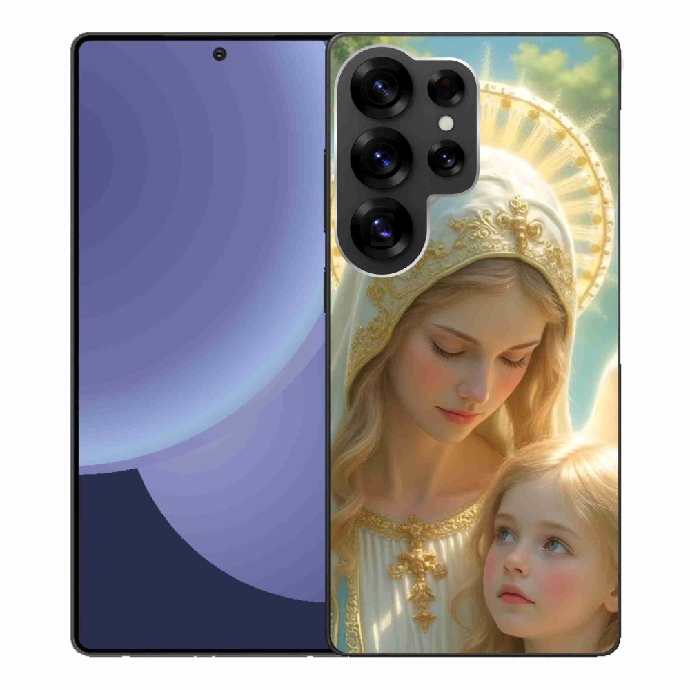 Gélový kryt mmCase na Samsung Galaxy S25 Ultra - náboženský motív 2