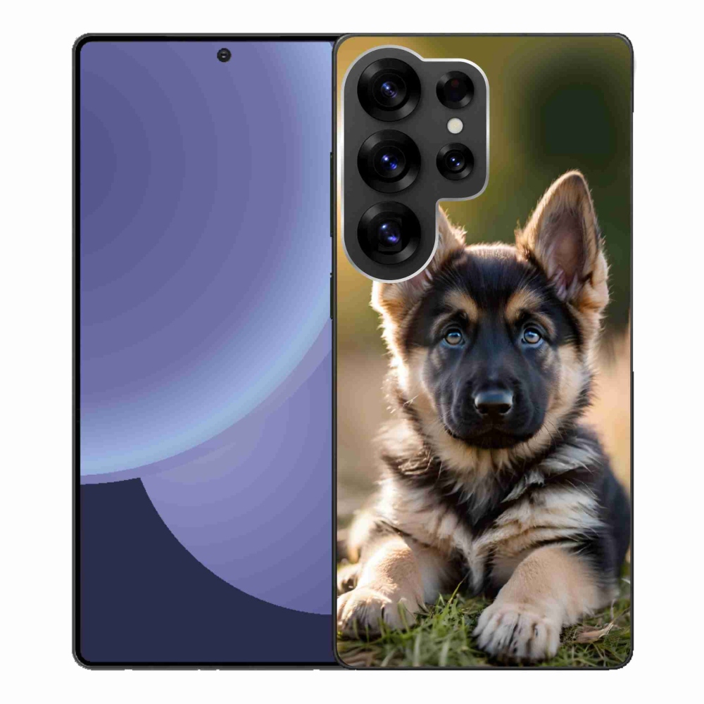 Gélový kryt mmCase na Samsung Galaxy S25 Ultra - nemecký ovčiak v prírode