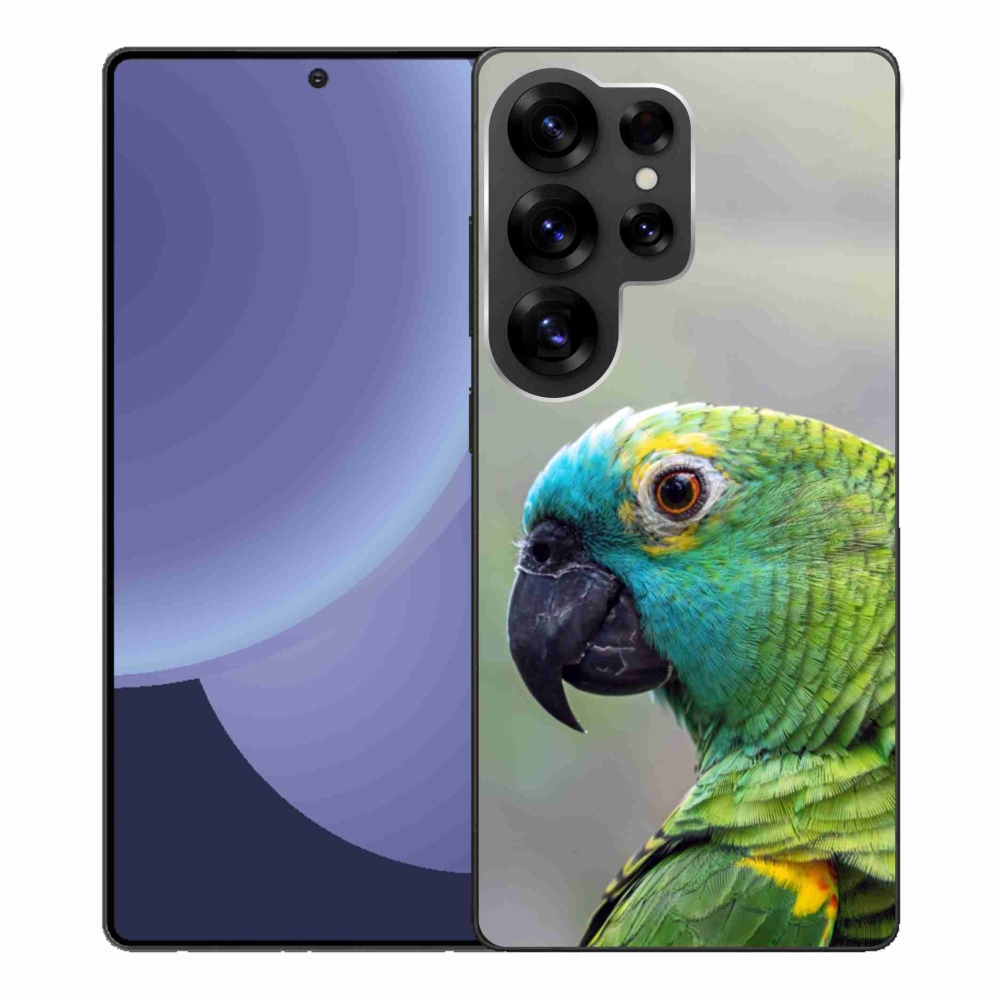 Gélový kryt mmCase na Samsung Galaxy S25 Ultra - papagáj amazoňan
