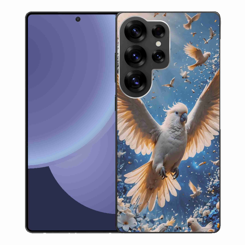 Gélový kryt mmCase na Samsung Galaxy S25 Ultra - papagáj kakadu