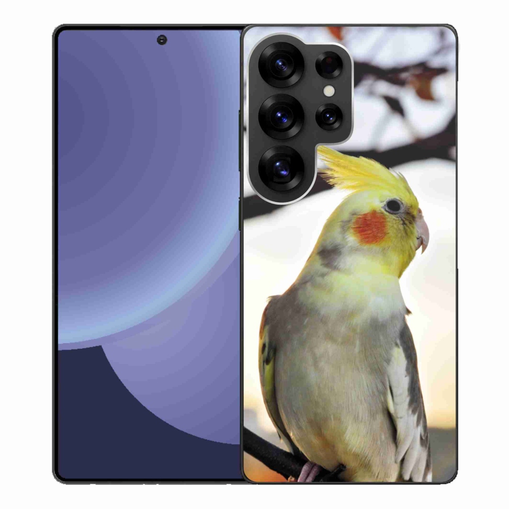 Gélový kryt mmCase na Samsung Galaxy S25 Ultra - papagáj korela
