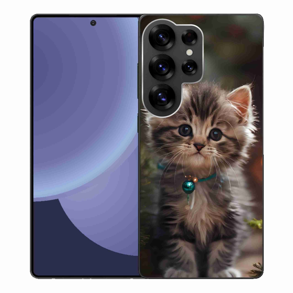Gélový kryt mmCase na Samsung Galaxy S25 Ultra - roztomilé mačiatko 11
