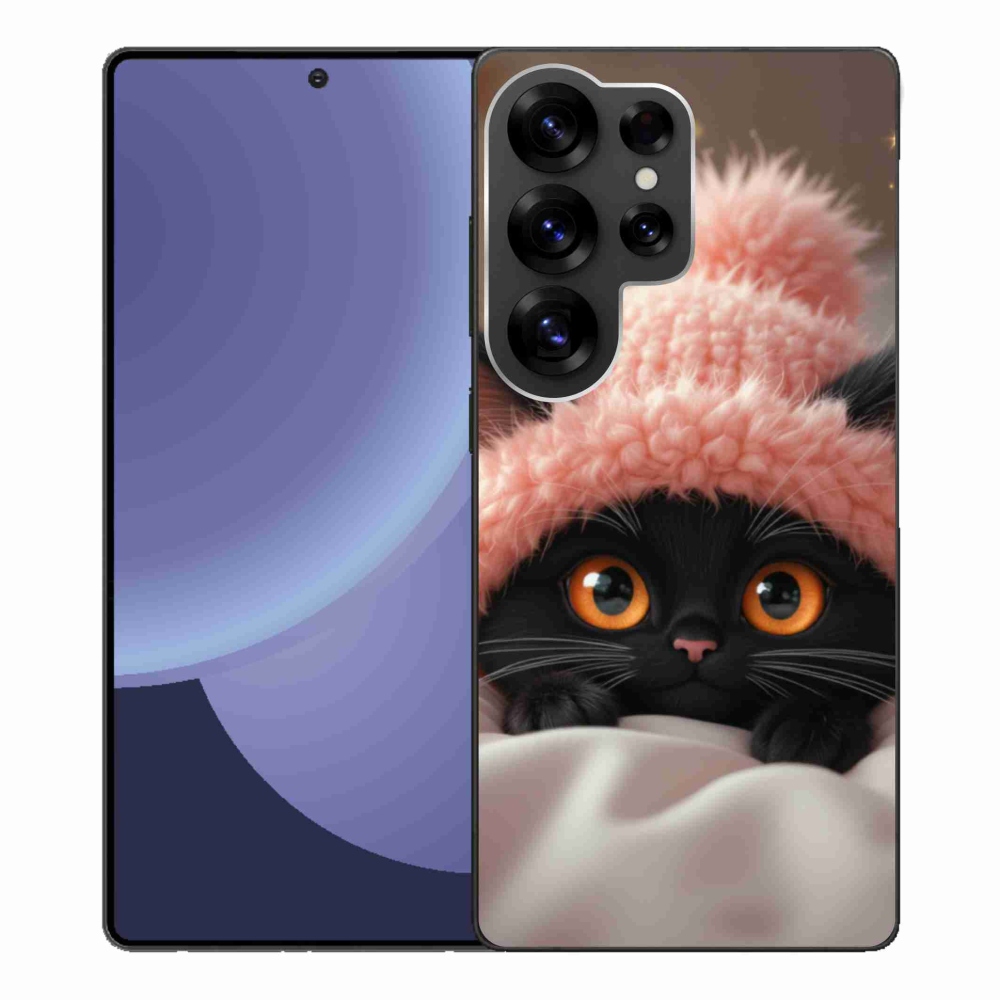 Gélový kryt mmCase na Samsung Galaxy S25 Ultra - roztomilé mačiatko 7