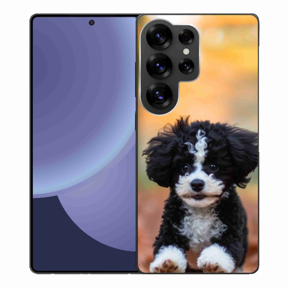 Gélový kryt mmCase na Samsung Galaxy S25 Ultra - roztomilé šteňa 2