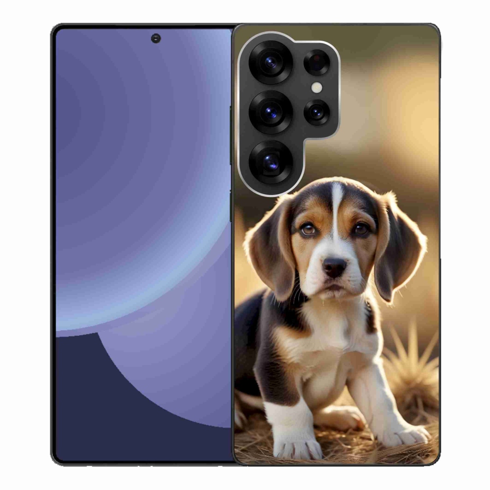 Gélový kryt mmCase na Samsung Galaxy S25 Ultra - roztomilý bígl