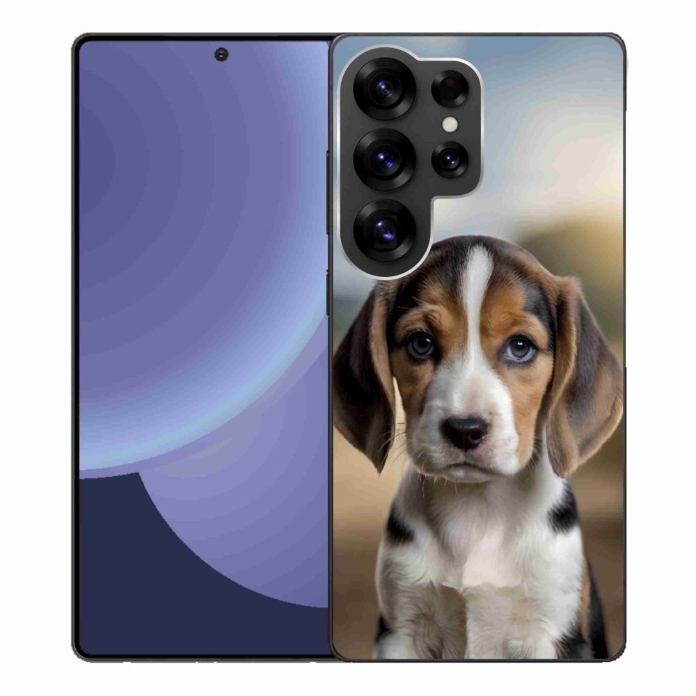 Gélový kryt mmCase na Samsung Galaxy S25 Ultra - roztomilý bígl