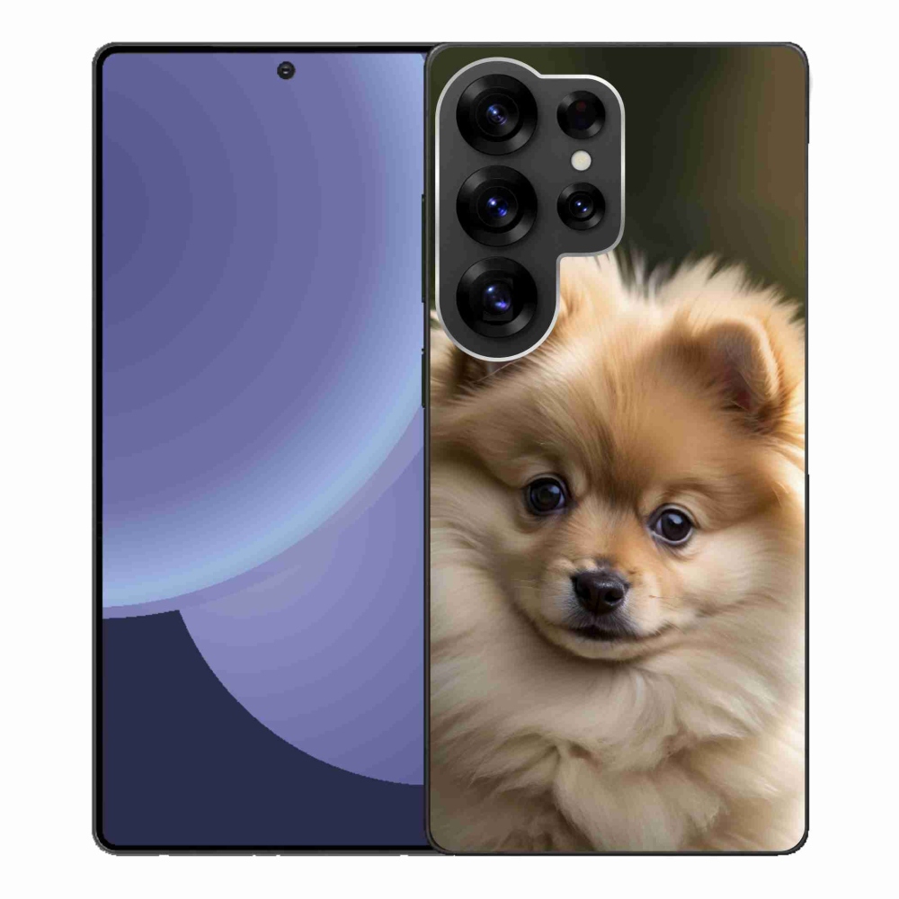 Gélový kryt mmCase na Samsung Galaxy S25 Ultra - roztomilý pomeranian 2