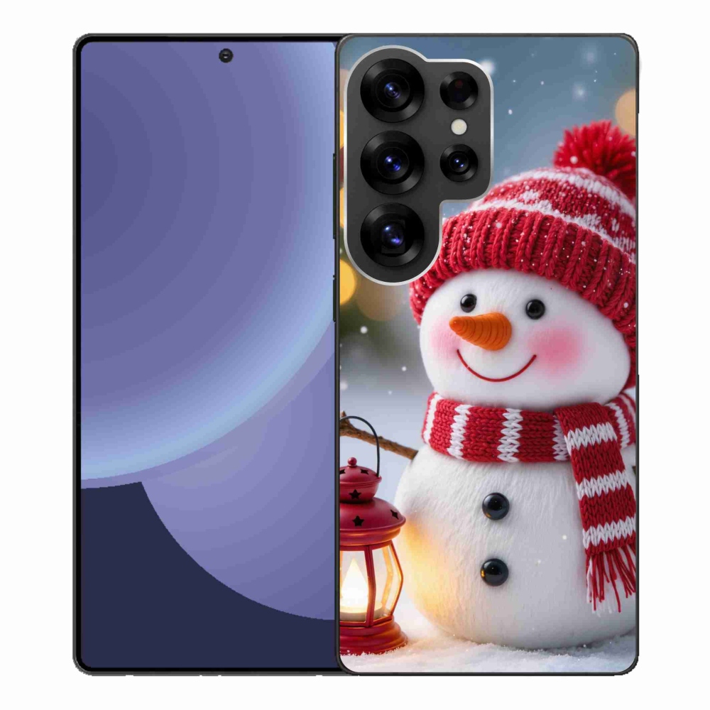 Gélový kryt mmCase na Samsung Galaxy S25 Ultra - snehuliak 2
