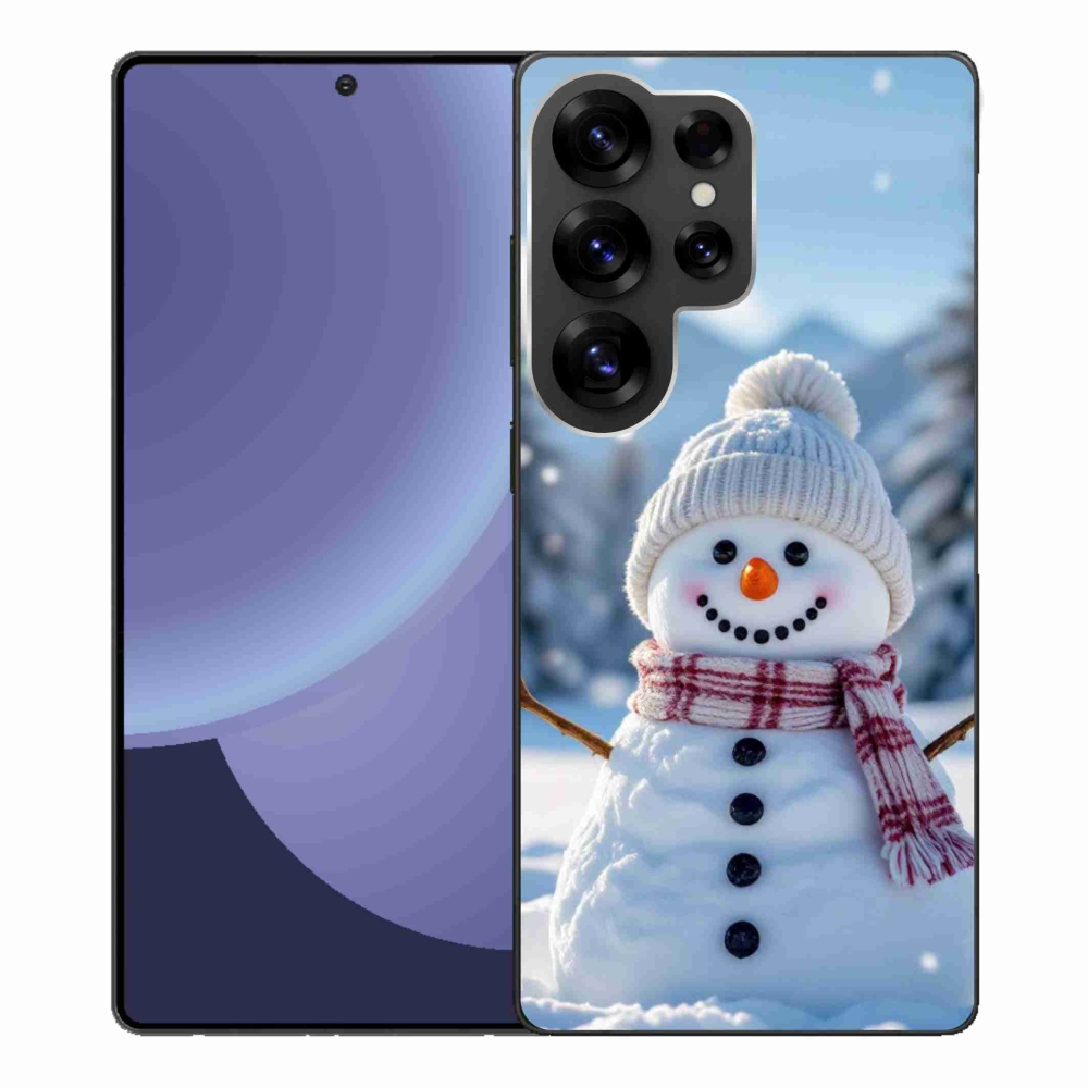 Gélový kryt mmCase na Samsung Galaxy S25 Ultra - snehuliak 3