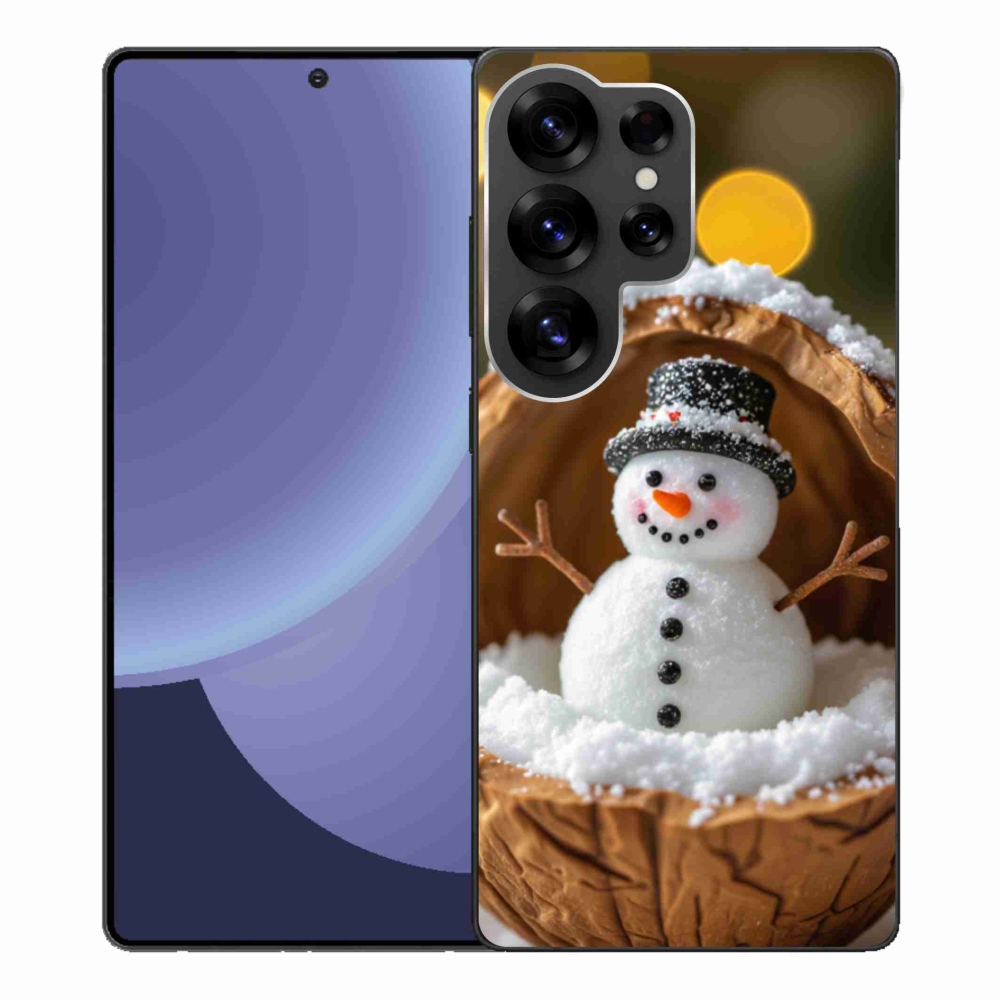 Gélový kryt mmCase na Samsung Galaxy S25 Ultra - snehuliak 4