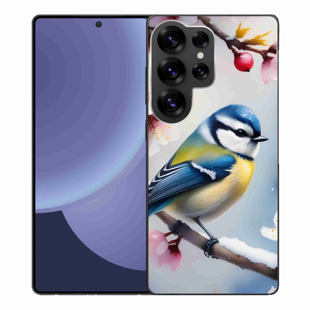 Gélový kryt mmCase na Samsung Galaxy S25 Ultra - sýkorka