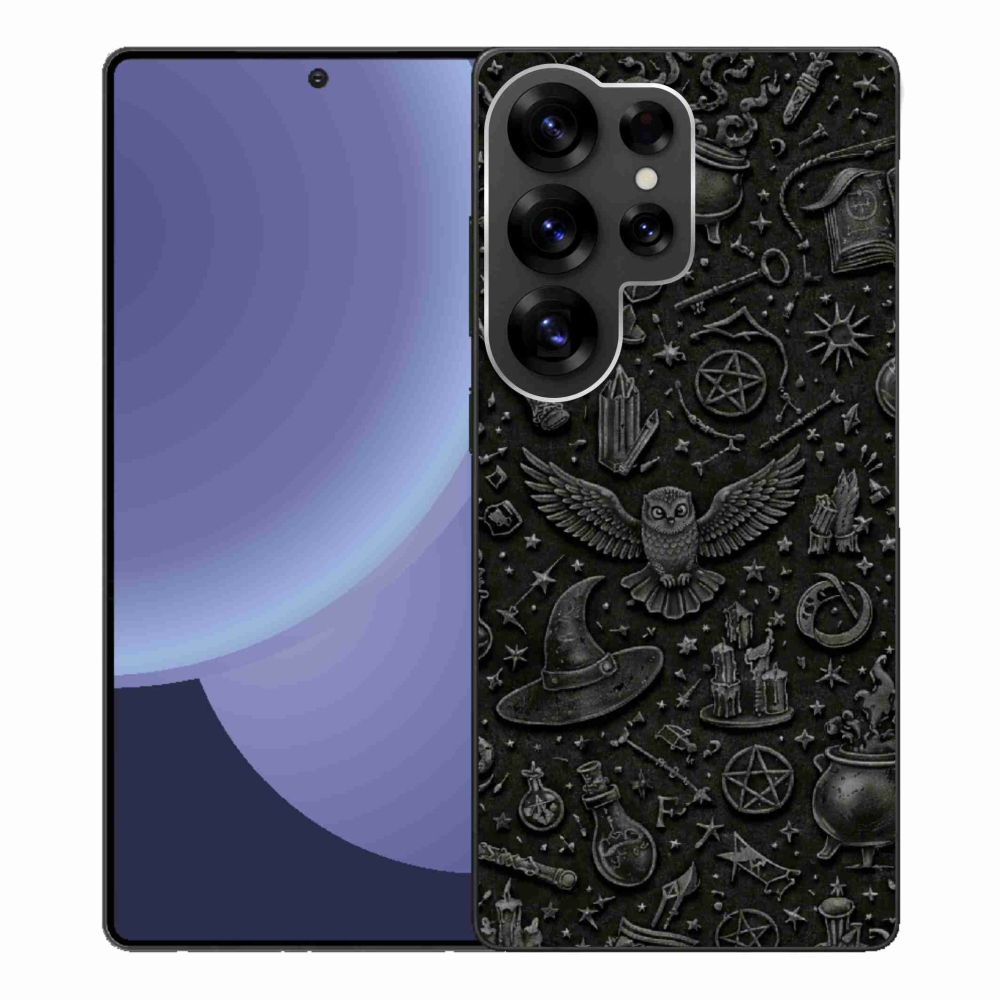 Gélový kryt mmCase na Samsung Galaxy S25 Ultra - tmavý magický svet