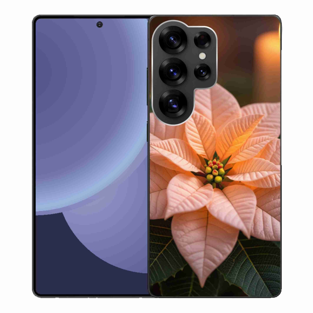 Gélový kryt mmCase na Samsung Galaxy S25 Ultra - vianočná hviezda