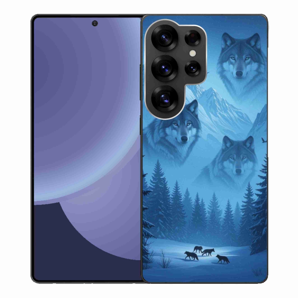 Gélový kryt mmCase na Samsung Galaxy S25 Ultra - vlčia svorka