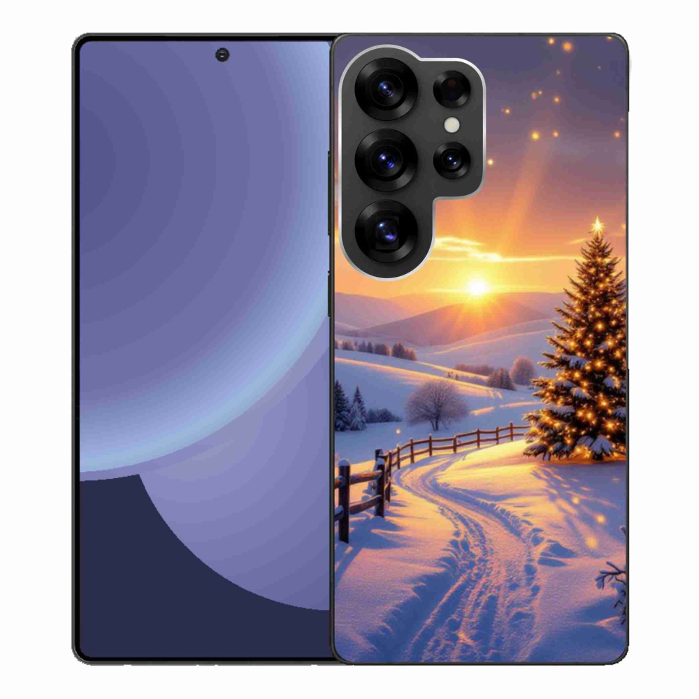 Gélový kryt mmCase na Samsung Galaxy S25 Ultra - zimná krajina