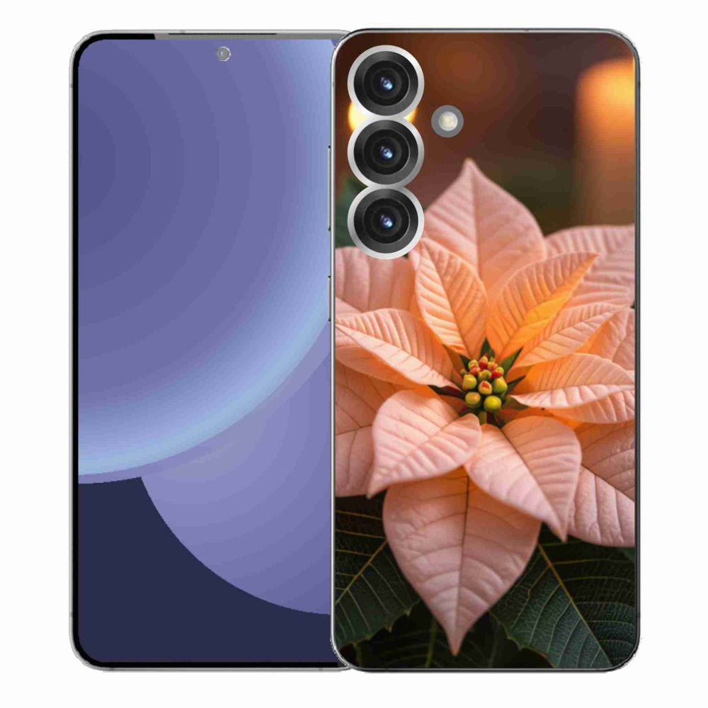 Gélový kryt mmCase na Samsung Galaxy S25+ - vianočná hviezda