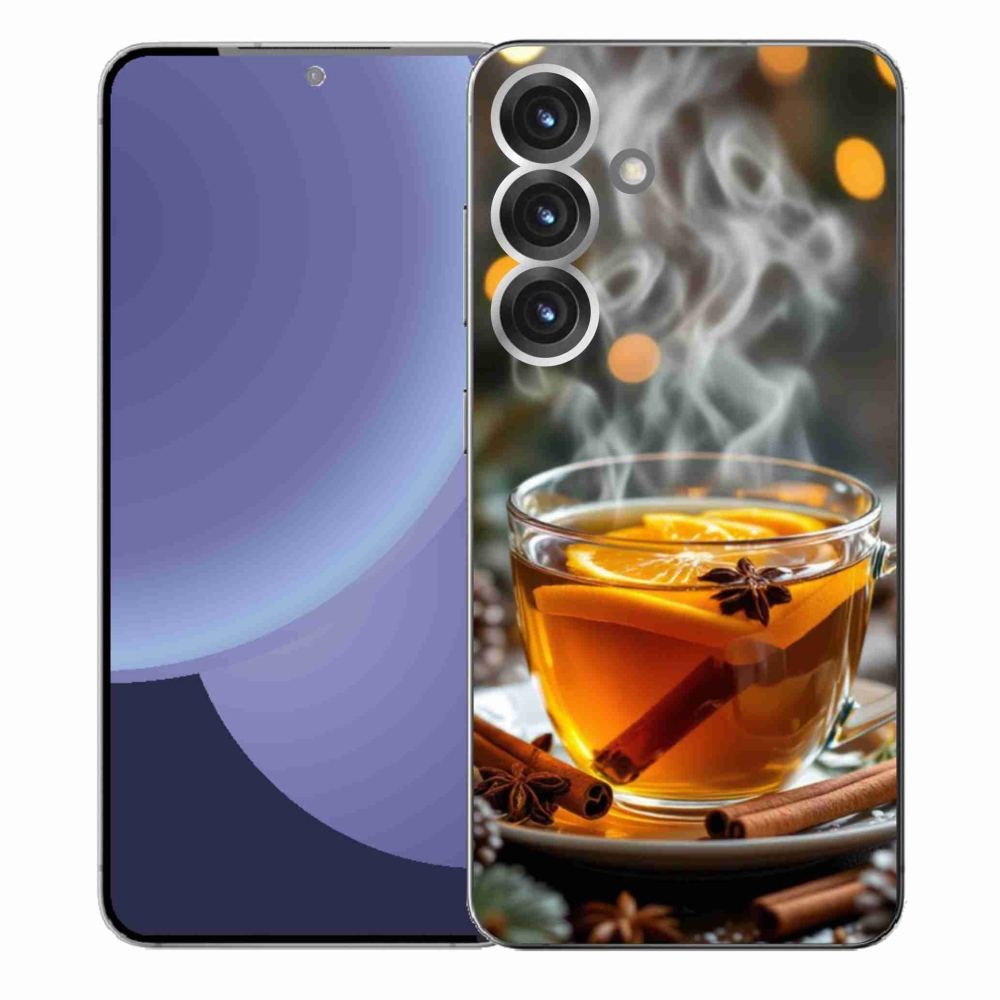 Gélový kryt mmCase na Samsung Galaxy S25+ - vianočný punč