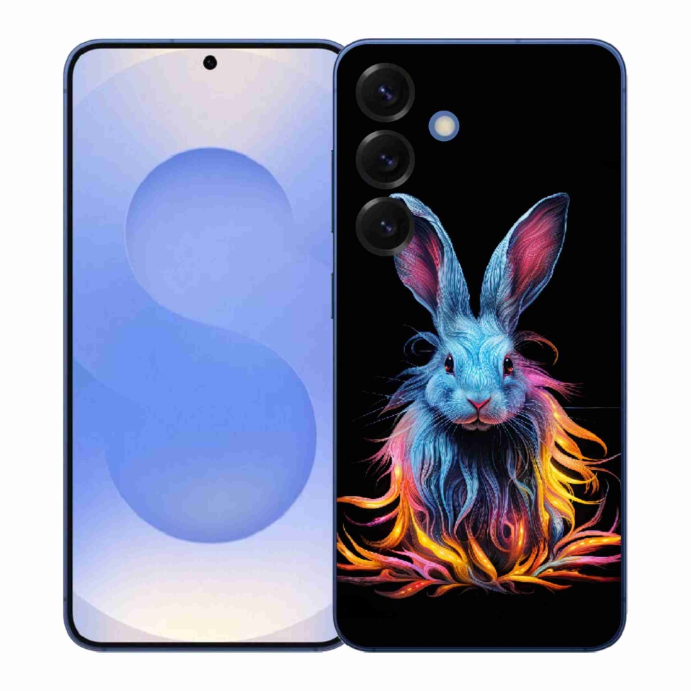 Gélový kryt mmCase na Samsung Galaxy S26+ - abstraktný zajac