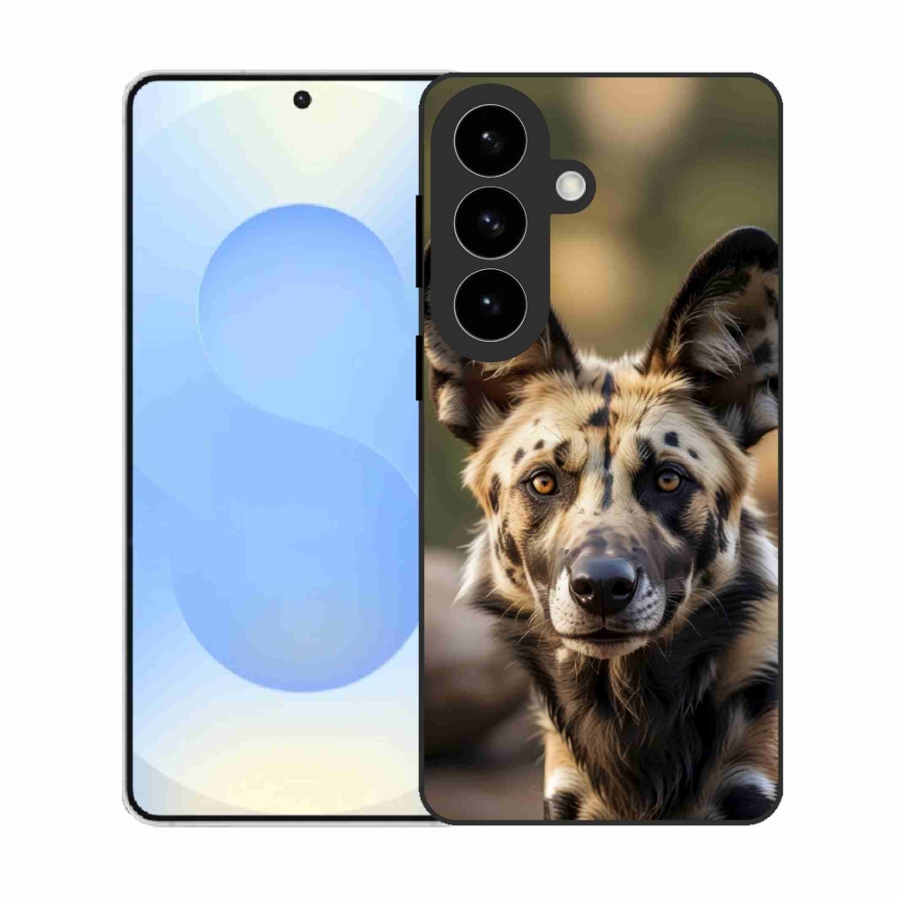 Gélový kryt mmCase Samsung Galaxy S26 - africký divoký pes
