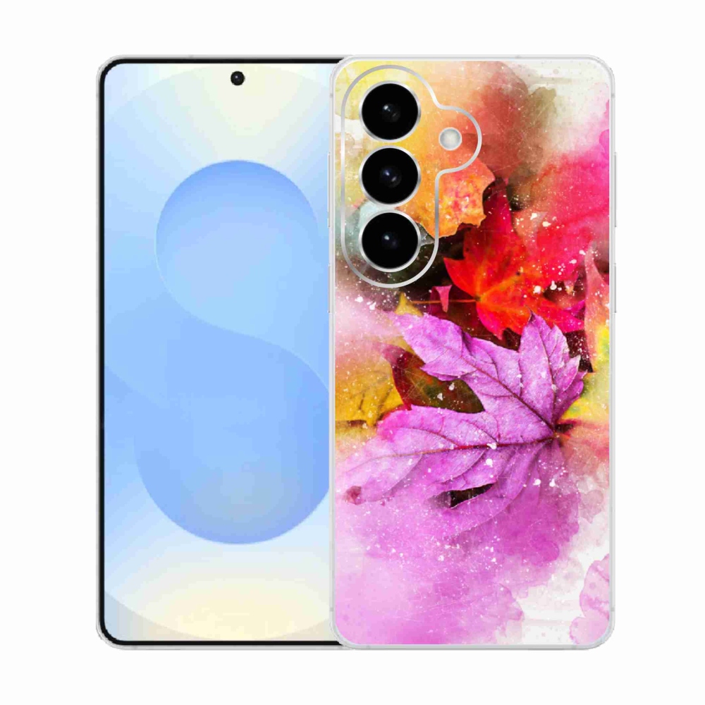 Gélový kryt mmCase na Samsung Galaxy S26 - farebné listy