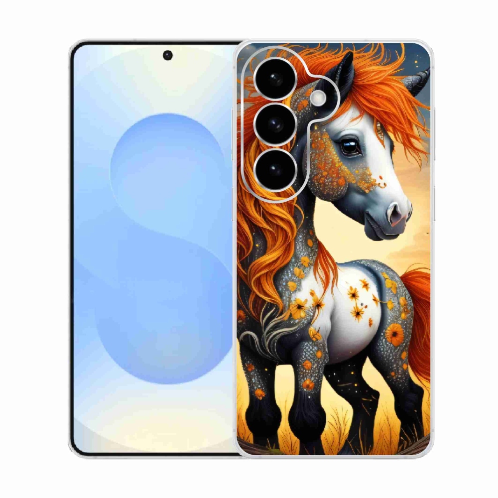 Gélový kryt mmCase na Samsung Galaxy S26 - farebný poník