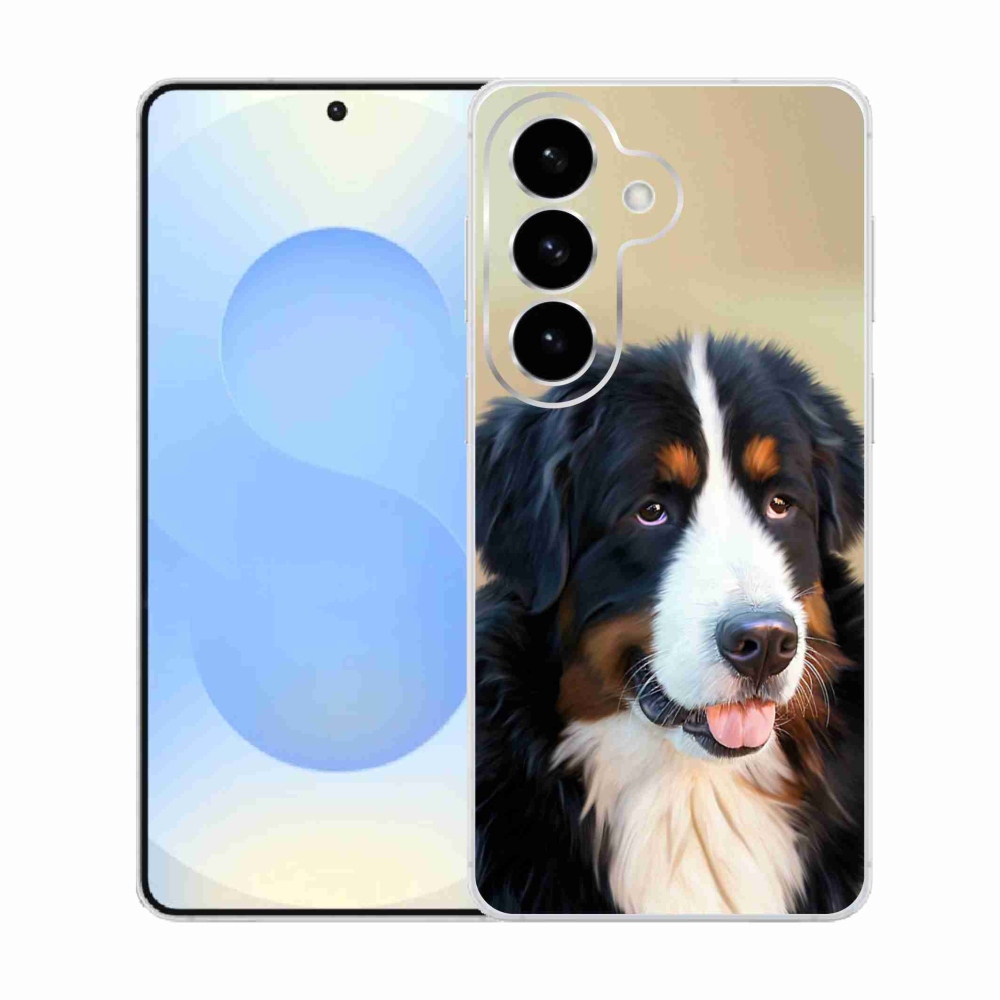 Gélový kryt mmCase na Samsung Galaxy S26 - bernský salašnícky pes
