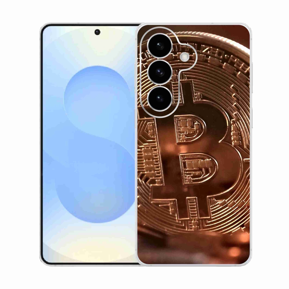 Gélový kryt mmCase na Samsung Galaxy S26 - bitcoin
