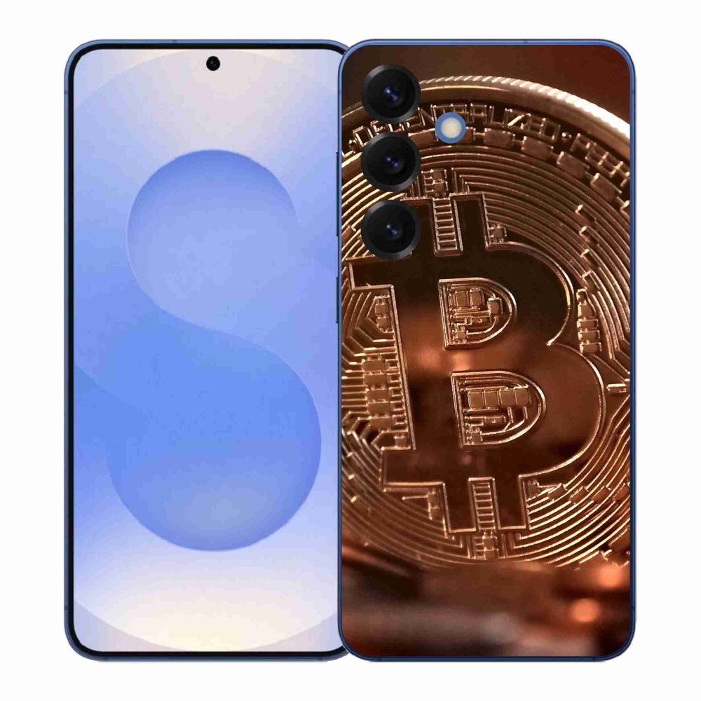 Gélový kryt mmCase na Samsung Galaxy S26+ - bitcoin