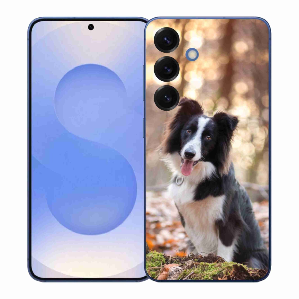 Gélový kryt mmCase na Samsung Galaxy S26+ - border kólia 1