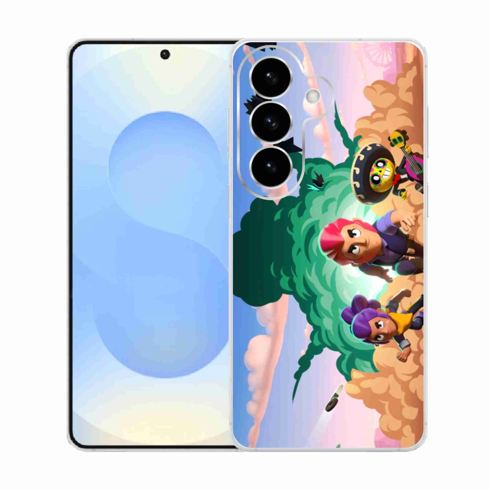 Gélový kryt mmCase na Samsung Galaxy S26 - brawl stars