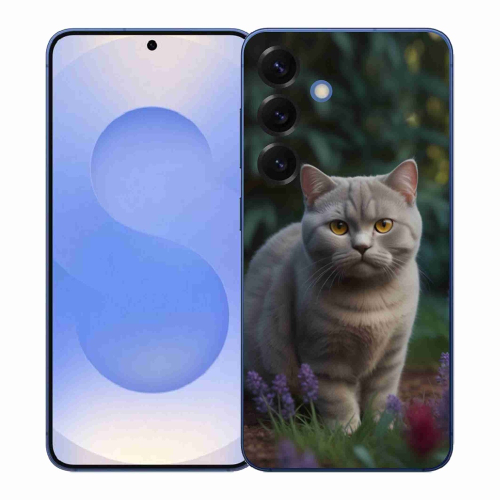 Gélový kryt mmCase na Samsung Galaxy S26+ - britská mačka