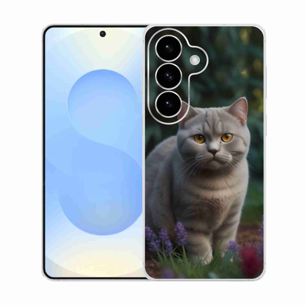 Gélový kryt mmCase na Samsung Galaxy S26 - britská mačka