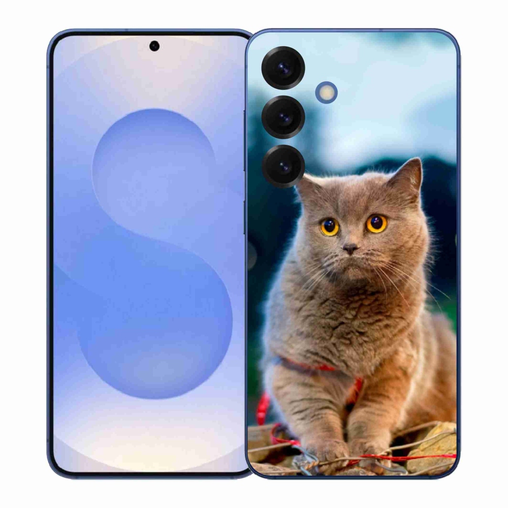 Gélový kryt mmCase na Samsung Galaxy S26+ - britská modrá 2