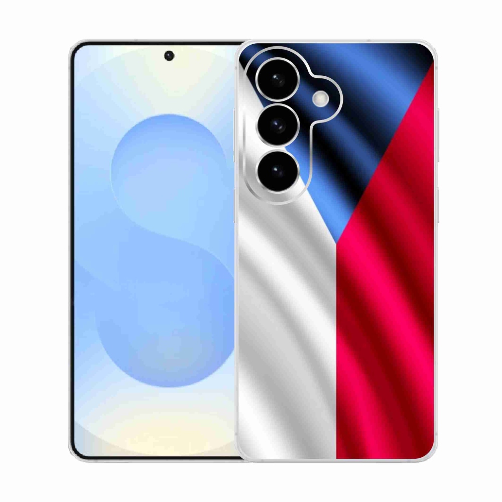 Gélový kryt mmCase na Samsung Galaxy S26 - česká vlajka