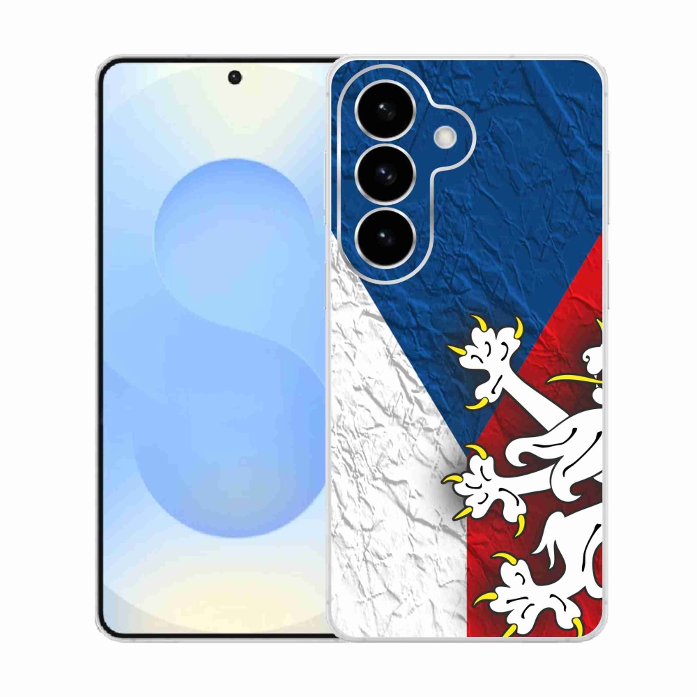 Gélový kryt mmCase na Samsung Galaxy S26 - slovenská vlajka 1