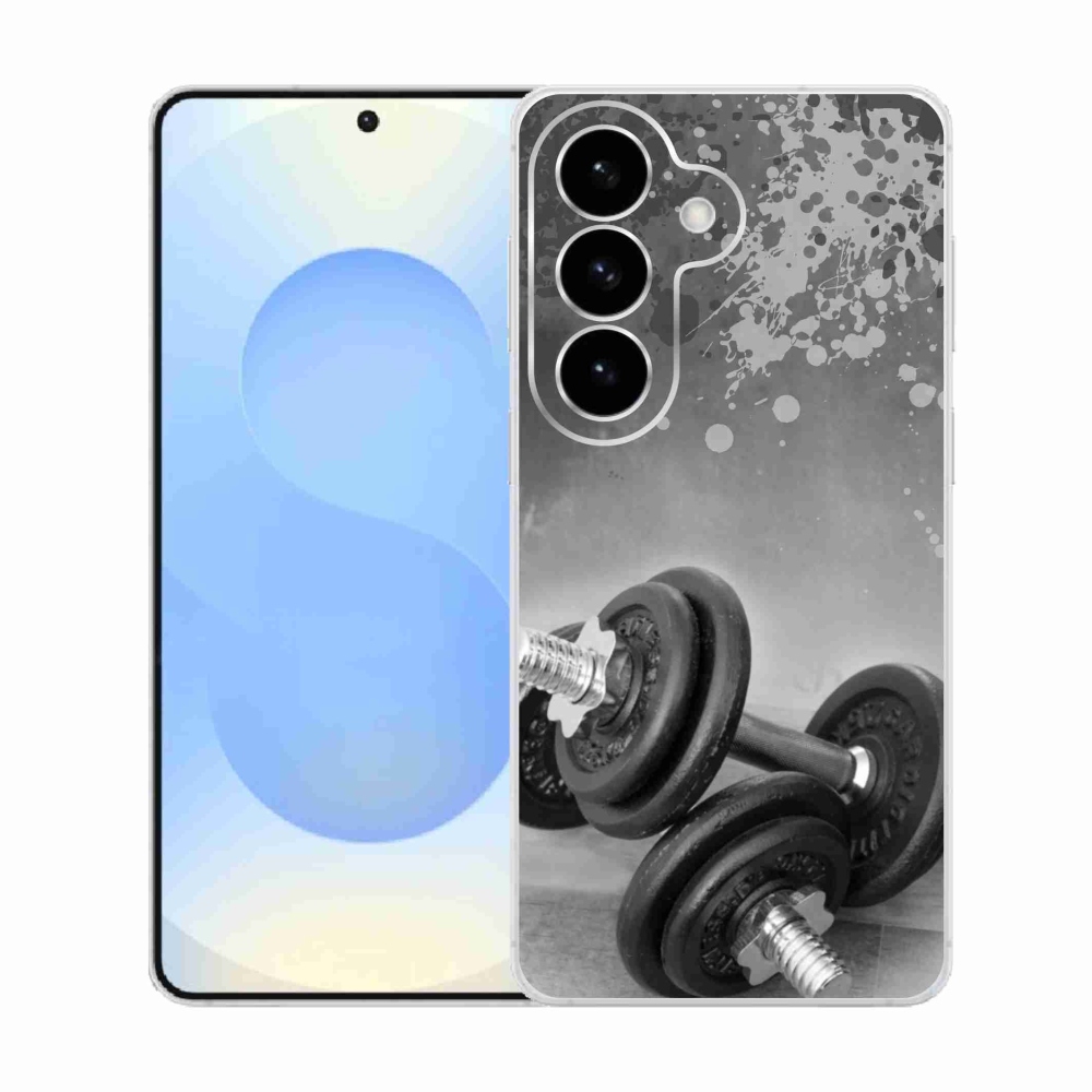 Gélový kryt mmCase na Samsung Galaxy S26 - činky 1