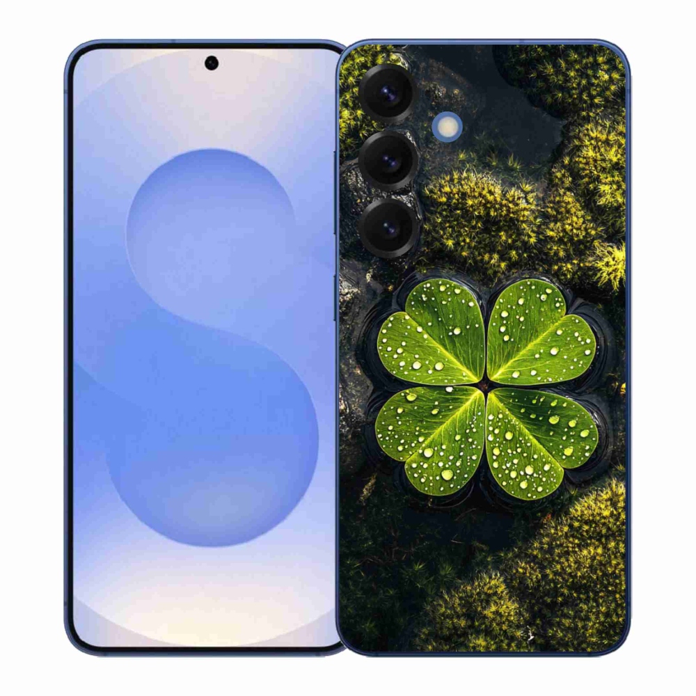 Gélový kryt mmCase na Samsung Galaxy S26+ - štvorlístok