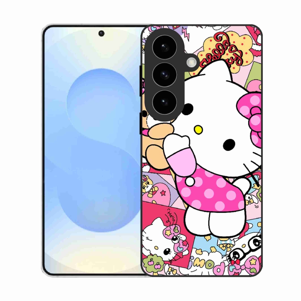 Gélový kryt mmCase na Samsung Galaxy S26 - cute kitty