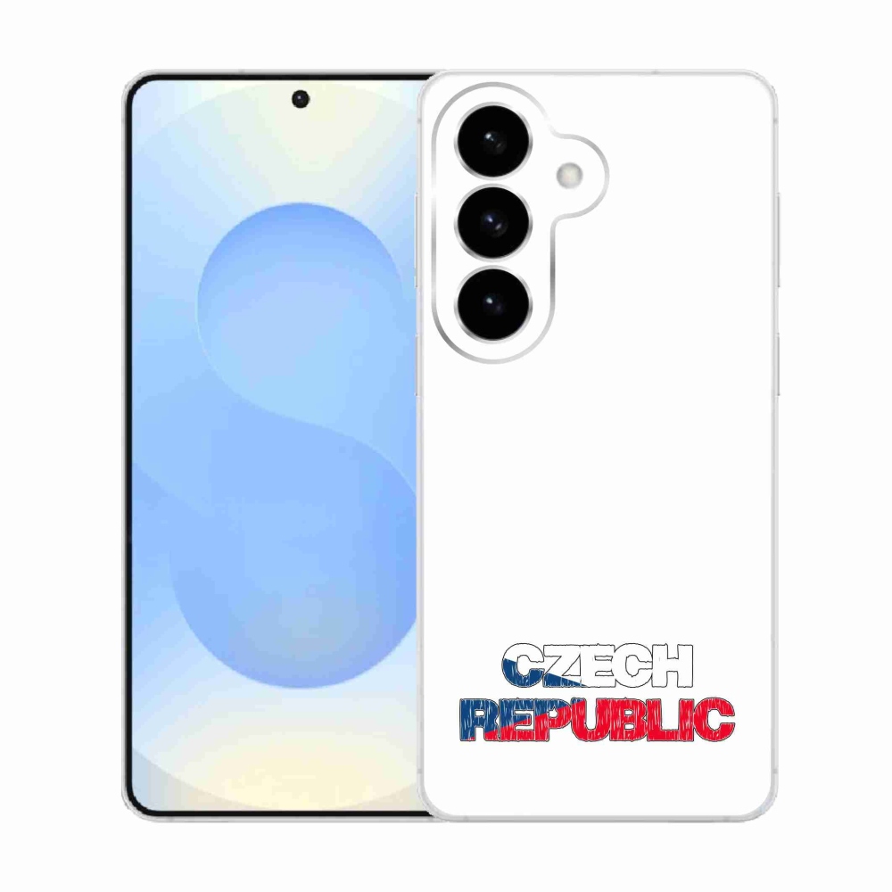 Gélový kryt mmCase na Samsung Galaxy S26 - Slovak Republic biele pozadie