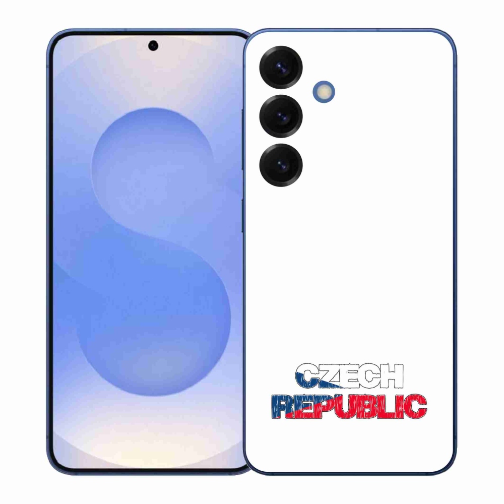 Gélový kryt mmCase na Samsung Galaxy S26+ - Slovak Republic biele pozadie