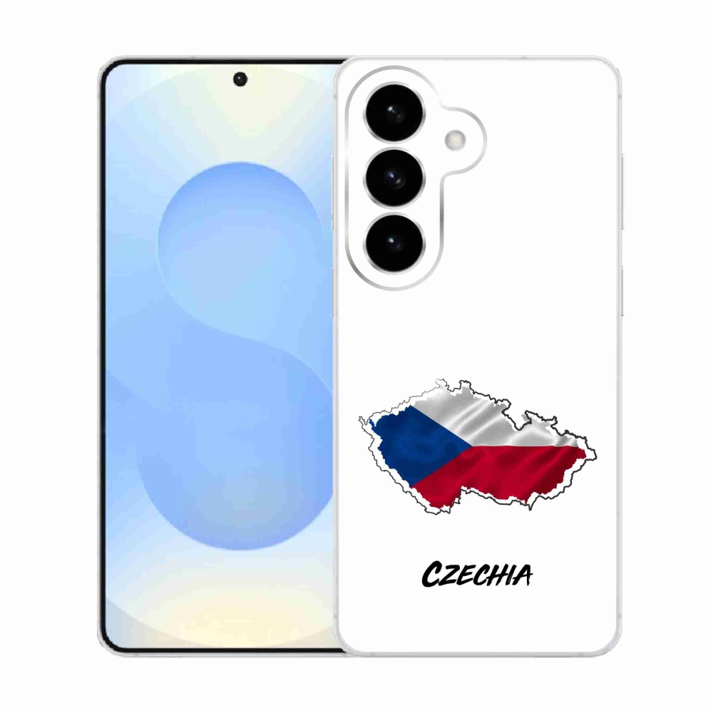 Gélový kryt mmCase na Samsung Galaxy S26 - Slovakia biele pozadie