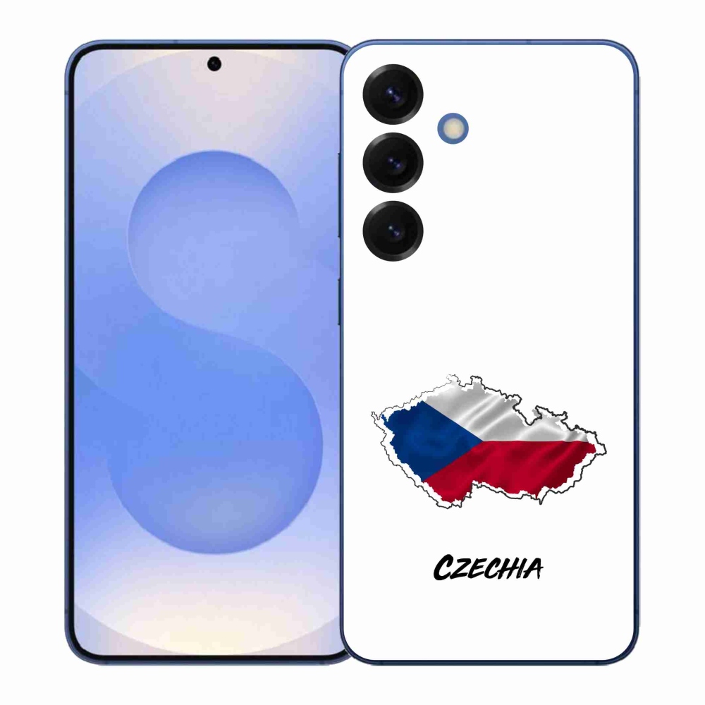 Gélový kryt mmCase na Samsung Galaxy S26+ - Slovakia biele pozadie