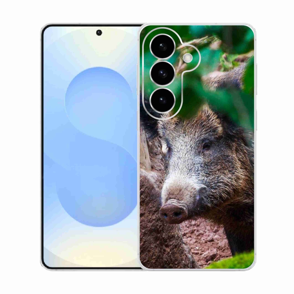 Gélový kryt mmCase na Samsung Galaxy S26 - divoké prasa