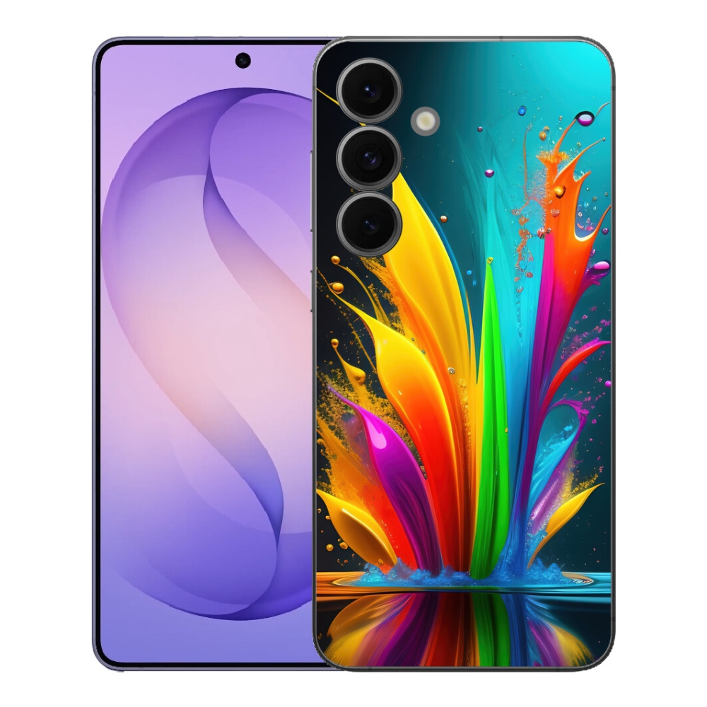 Gélový kryt mmCase na Samsung Galaxy S26 FE - abstraktný motív 1