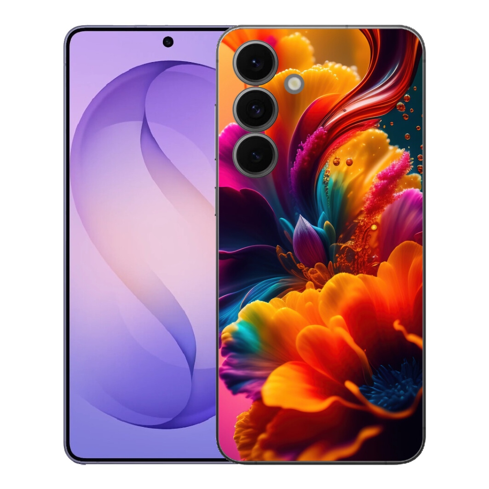 Gélový kryt mmCase na Samsung Galaxy S26 FE - abstraktný motív 2