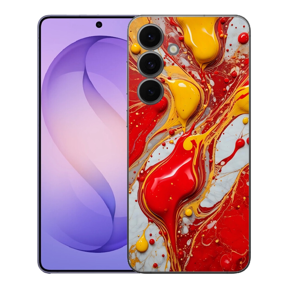Gélový kryt mmCase na Samsung Galaxy S26 FE - abstraktný motív 42
