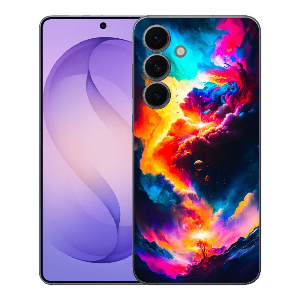 Gélový kryt mmCase na Samsung Galaxy S26 FE - abstraktný motív