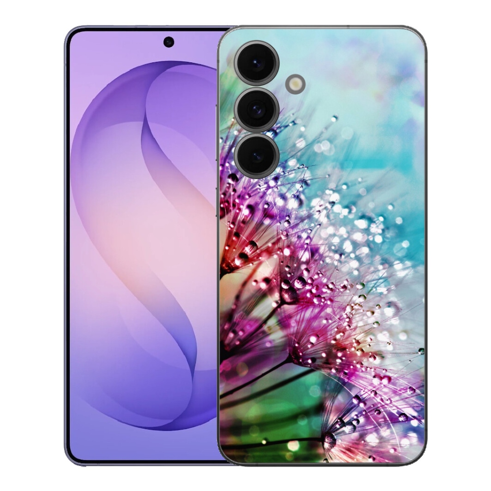 Gélový kryt mmCase na Samsung Galaxy S26 FE - farebné kvety